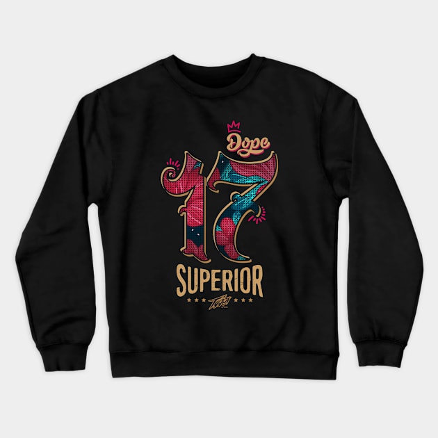 17 Superior Crewneck Sweatshirt by thetyger